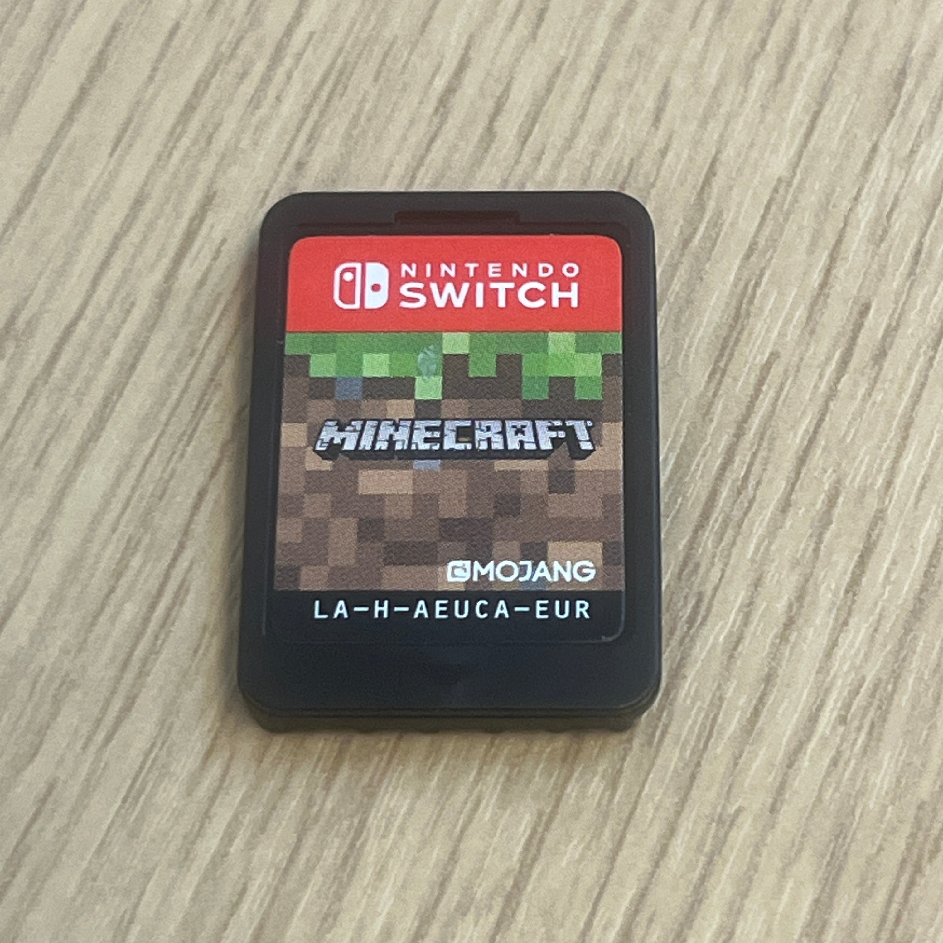 Minecraft Nintendo switch game cart only Minecraft Nintendo switch game cart only